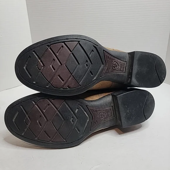 ARIAT Heritage ATS 32525 Brown Leather Lace Up Work Boots 10.5 D Soft Toe - Picture 7 of 9